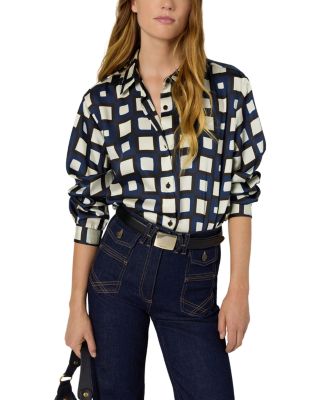 Alvina Button Front Shirt