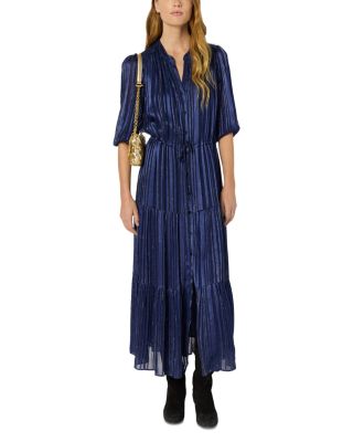 Lydie Button Front Dress