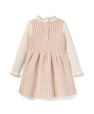 Girls' The Houndstooth Sweater Dress - Baby, Little Kid, Big Kid