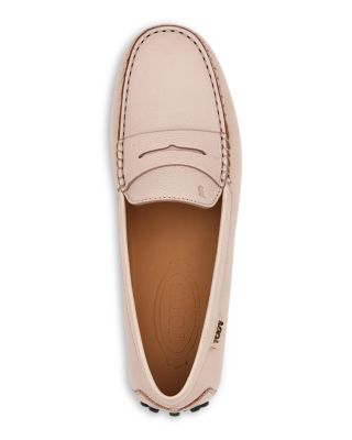 Women's Leather Moccasin Loafer Flats