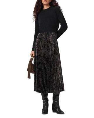 Evia Sweater Midi Dress