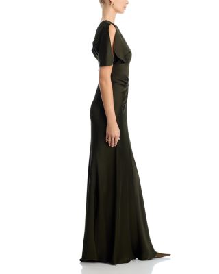 Draped Waist Gown