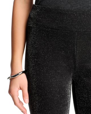 Metallic Flared Pants