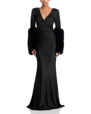 Manon Gown with Faux Fur