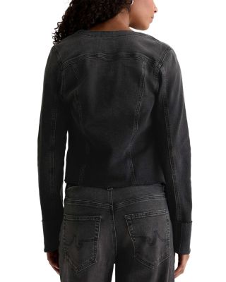 Robyn Collarless Denim Jacket 