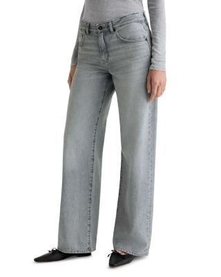 Adria Low Rise Wide Leg Jeans in Al Fresco