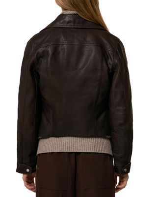 Lidia Leather Biker Jacket