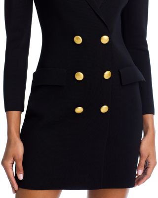 Meyumi Knit Blazer Mini Dress