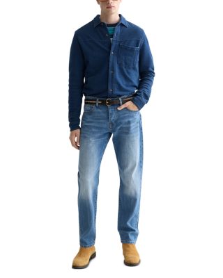 Textured Button Front Shirt