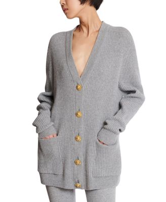  Buttoned Cashmere Cardigan