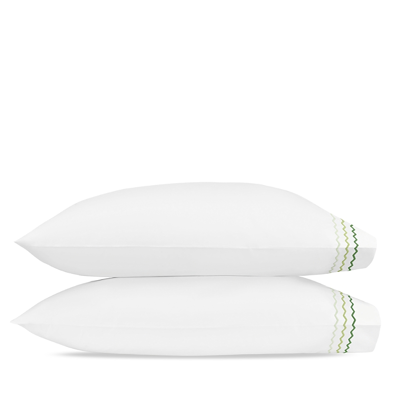 Matouk Axel Standard Pillowcase, Pair In White