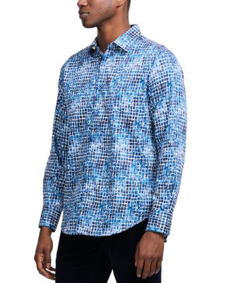 Hester Cotton Blend Button Down Shirt