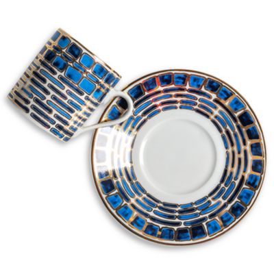Espresso Cup and Saucer Jade Blue