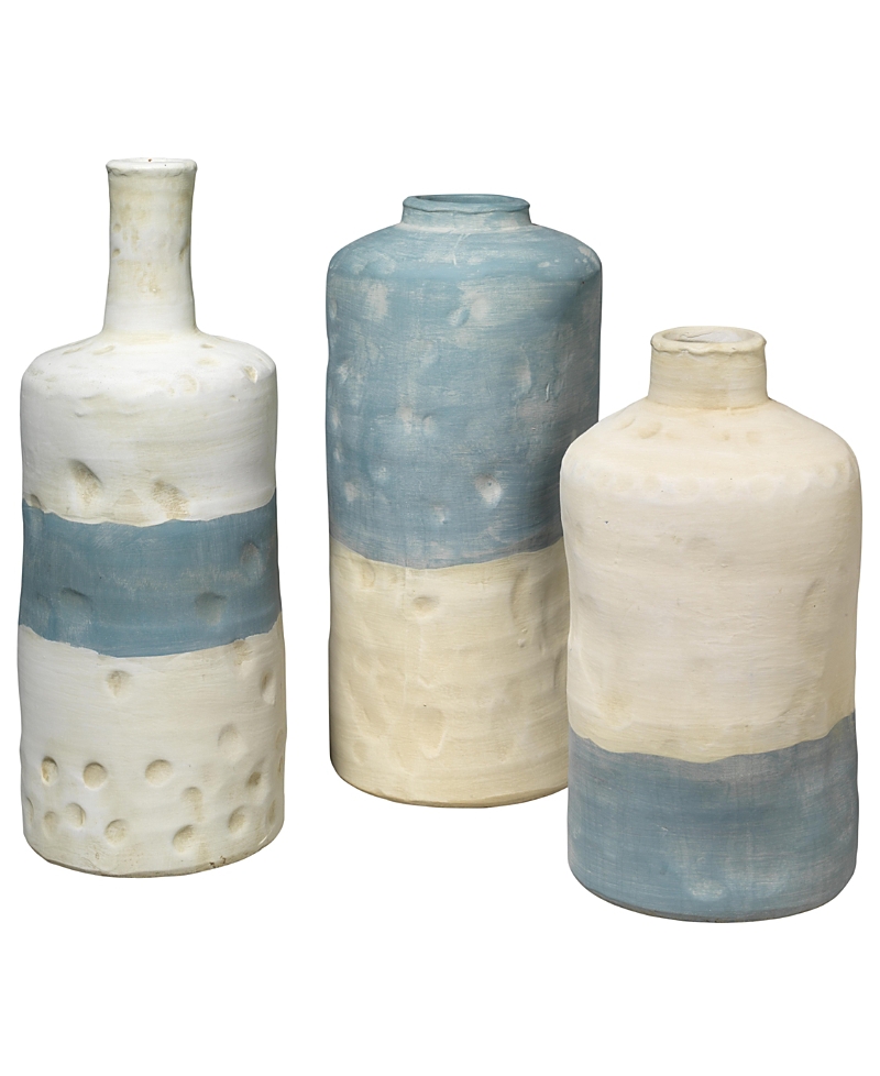 Jamie Young Sedona Ceramic Decorative Vessels, Set of 3