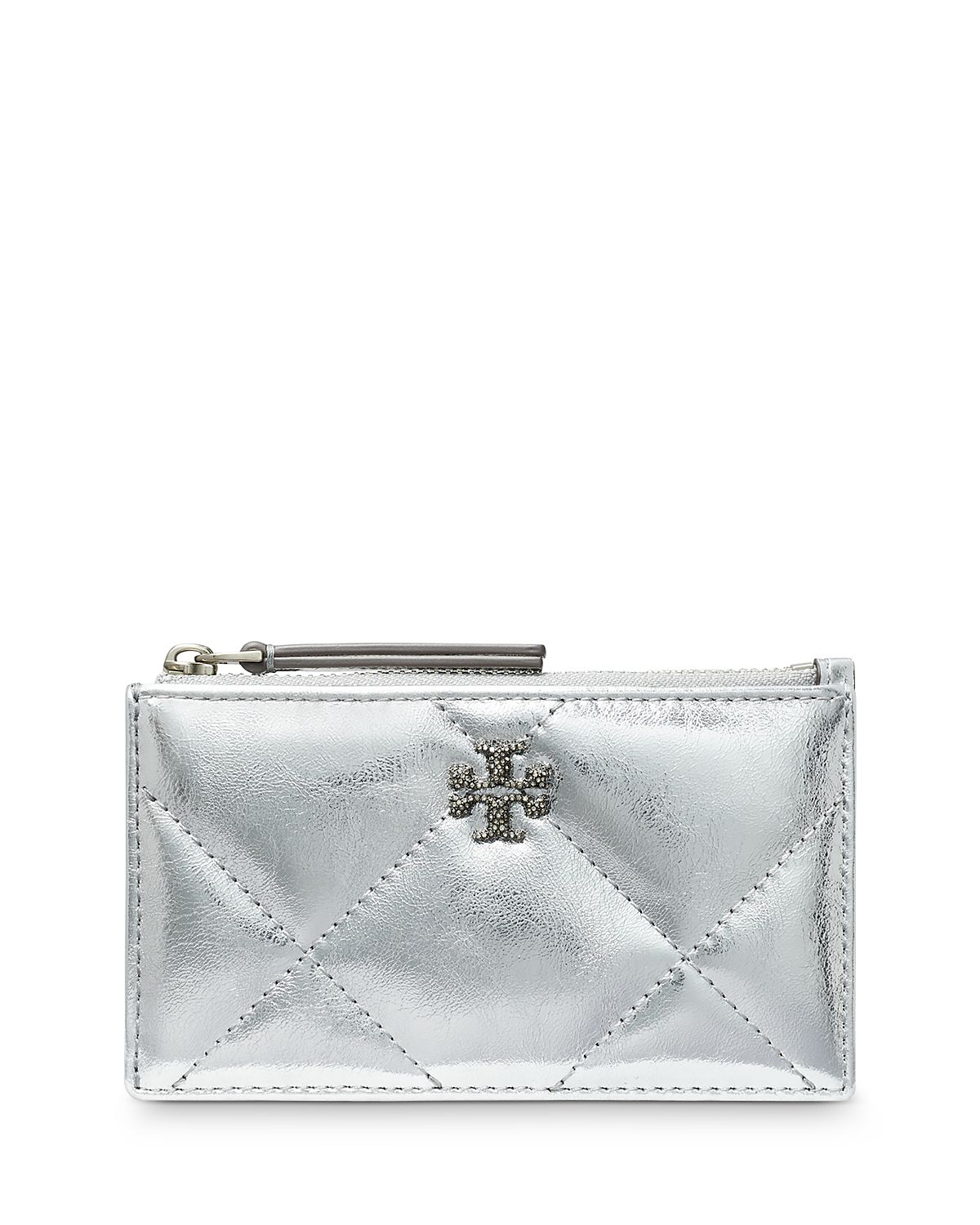 Tory Burch Kira Diamond Quilted Leather Card Case