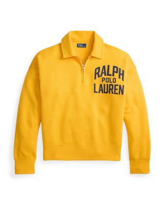 Logo Fleece Quarter Zip Sweatshirt