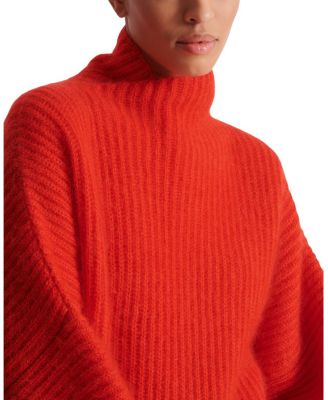  Mohair Knit Jumper with Collar Detail