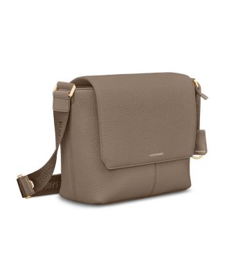 Medium Leather Flaire Messenger Bag
