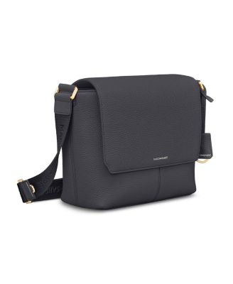 Medium Leather Flaire Messenger Bag