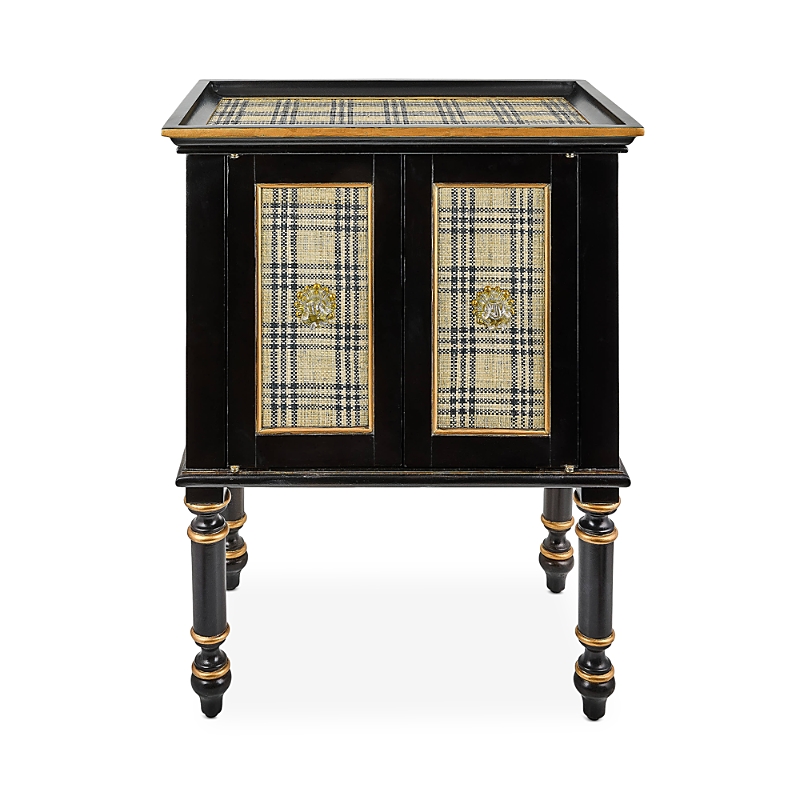 MacKenzie-Childs Mad for Plaid Accent Chest