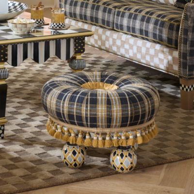 Mad for Plaid Tuffet Stool