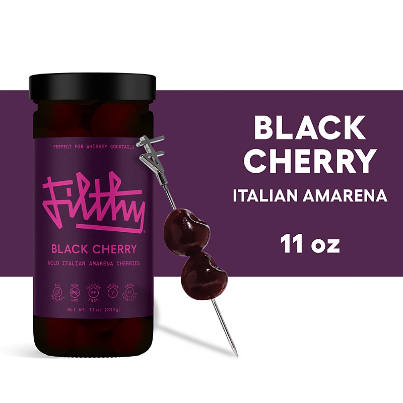 Filthy Italian Amarena Black Cherries In Purple