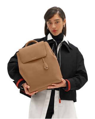 Medium Leather Soft Backpack