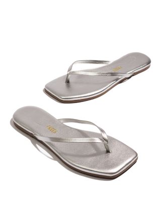 Women's Lily Square Toe Flip Flops