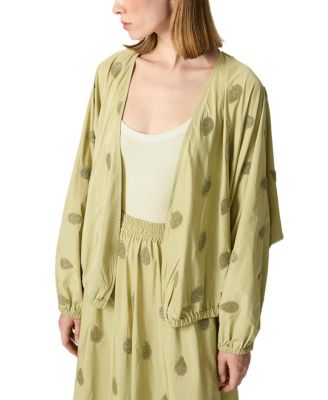 Lightweight V-Neck Printed Kimono