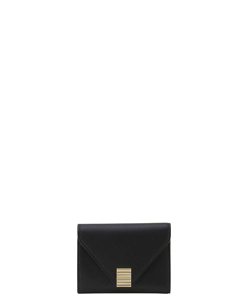 Lanvin Concerto Arpege Leather Wallet In Black
