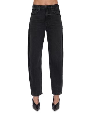 Wes High Rise Barrel Jeans in Cinema