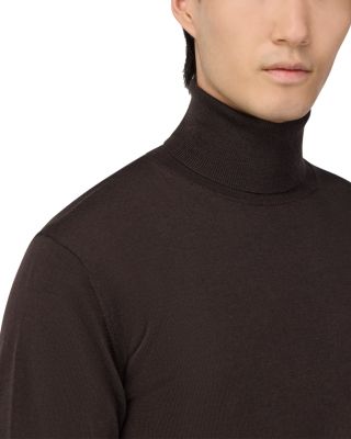 Extra Fine Merino Wool Turtleneck Sweater 