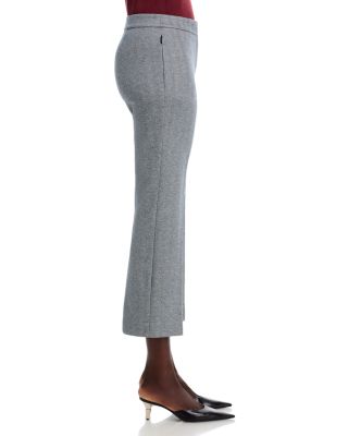 Cropped Kick Flare Pants