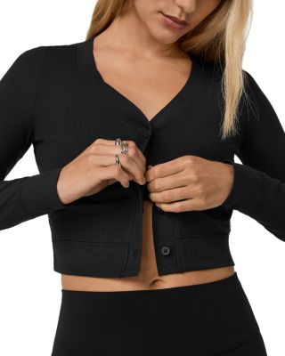 Long Sleeve Pose Mini Cardigan