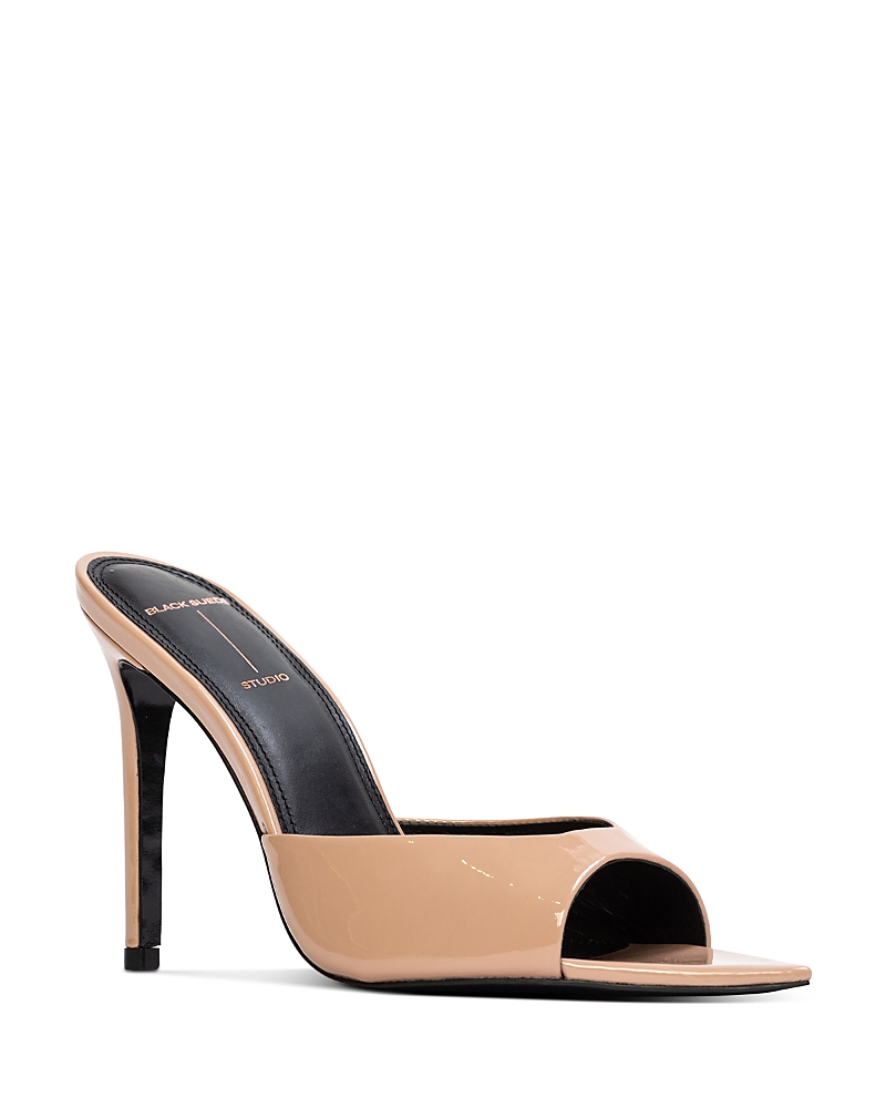 Black Suede Studio Women's Brea High Heel Sandals