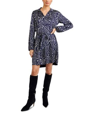 Elastic Waist Tunic Dress