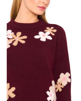 Groovy Flower Sweater