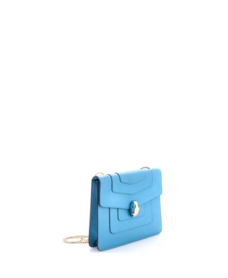  Medium Serpenti Forever Square Shoulder Bag Leather