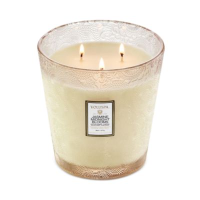 Jasmine Midnight Blooms 3 Wick Hearth Candle, 38 oz.