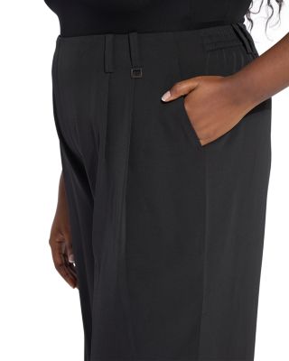 Darcy Pleated Wide Leg Trousers