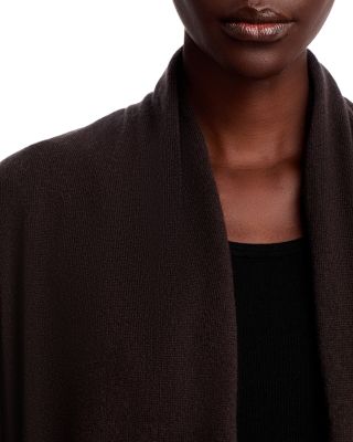 Cashmere Seamless Open Cardigan