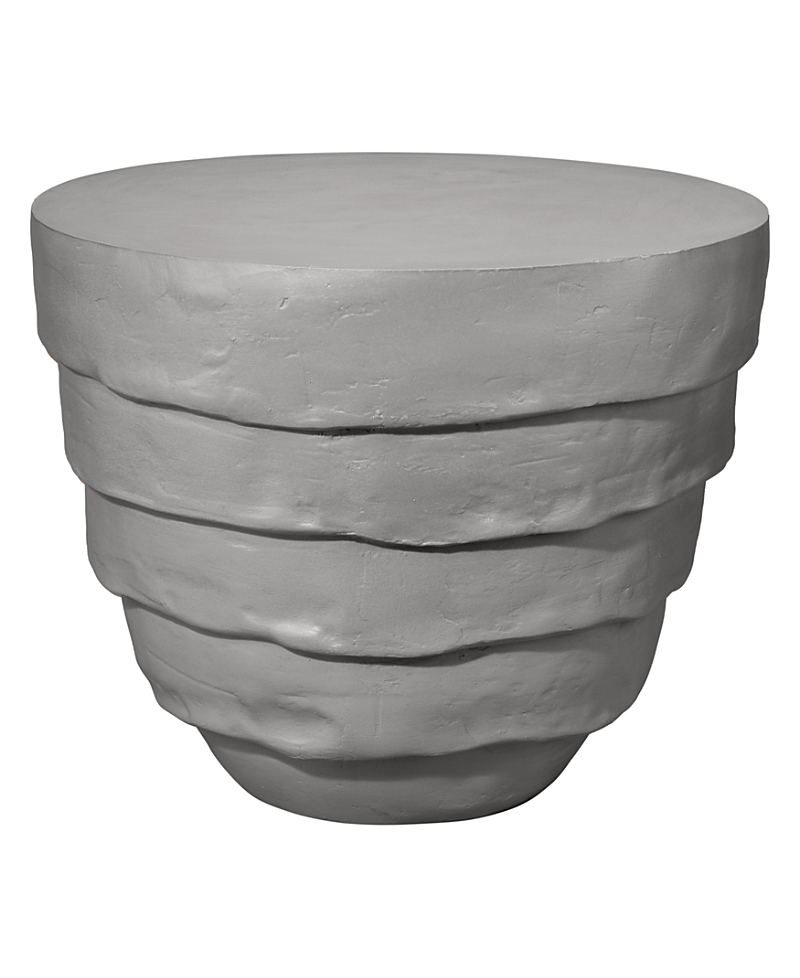 Jamie Young Concentric Side Table In Gray