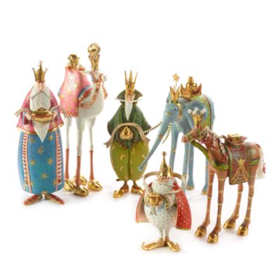 Patience Brewster Nativity Magi Figures, Set of 6