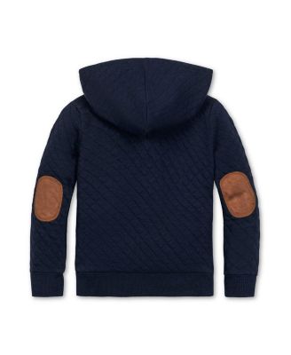 Boys&#39; Quilted Hooded Sweatshirt - Little Kid, Big Kid