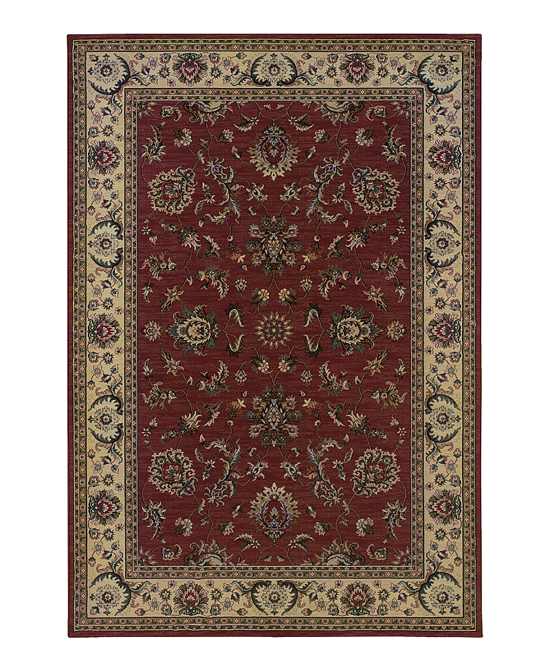 Oriental Weavers Ariana 311c Area Rug 6'7 X 9'6 In Burgundy