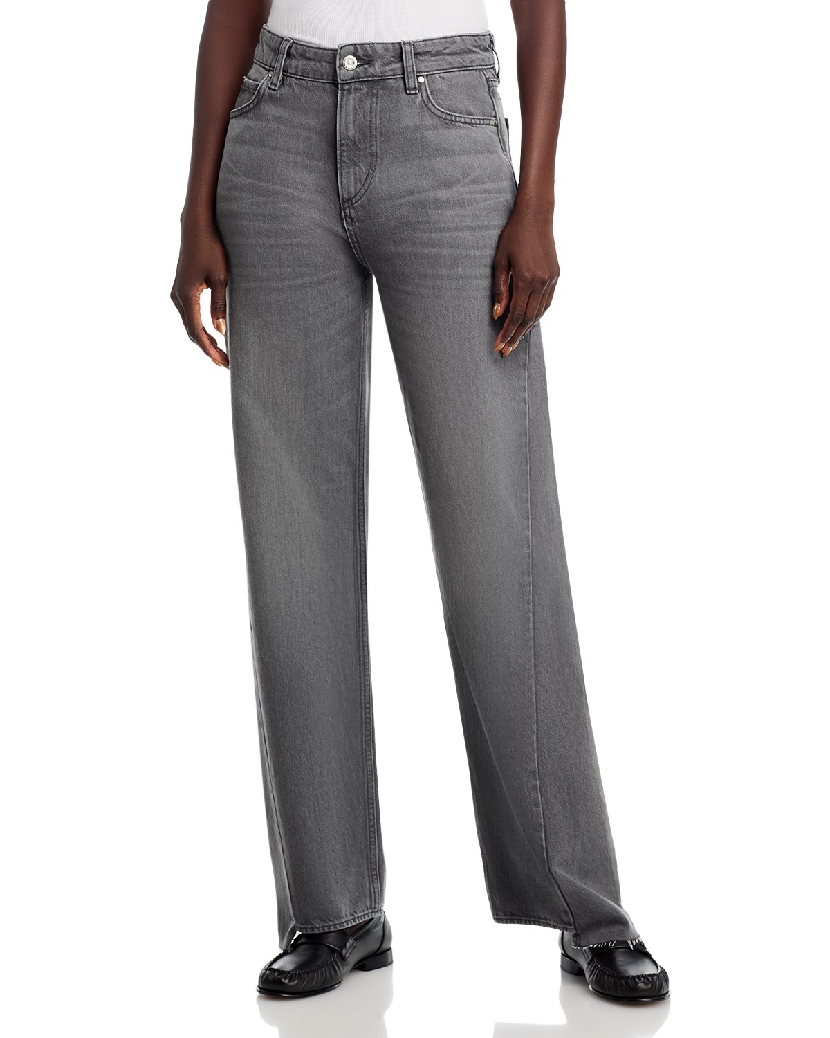 Crossroad Boyfriend Jeans in Grey Denim