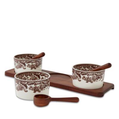 Woodland 7 Piece Condiment Set