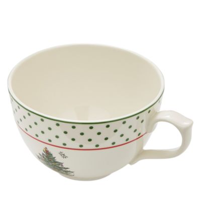 Christmas Tree Polka Dot Jumbo Cup
