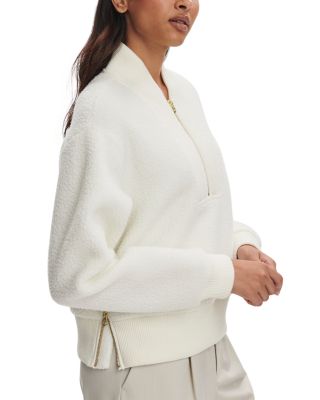 Mumford Half Zip Fleece Sweatshirt