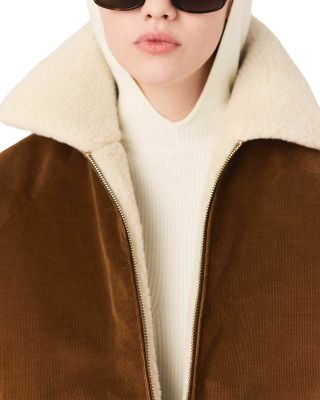 Belle Cropped Corduroy Jacket